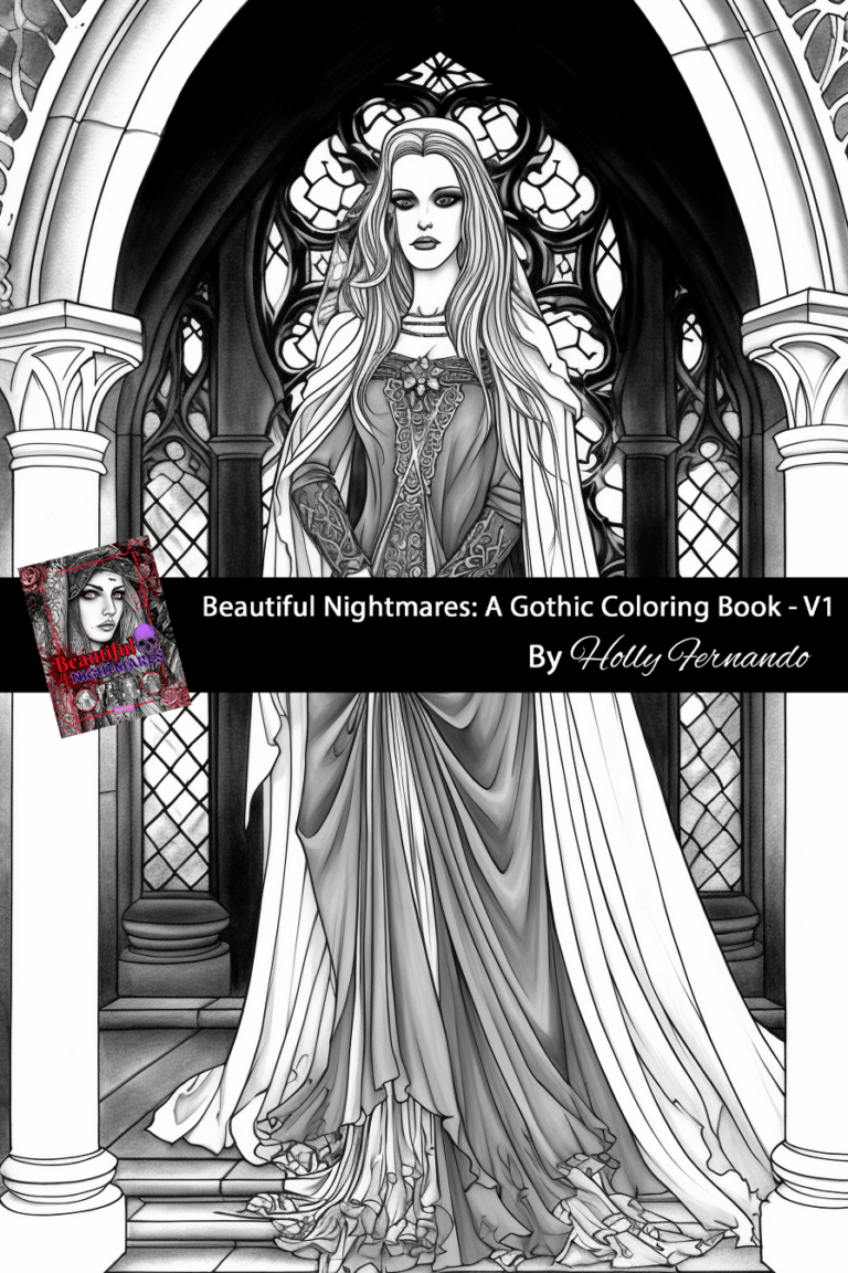 Gothic Coloring Book
