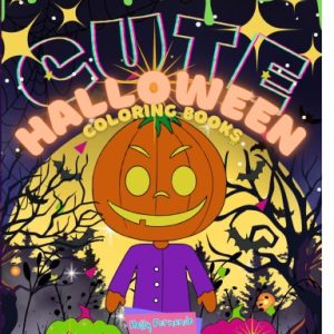 Cute Halloween Coloring Book