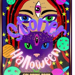 Stoner Halloween Coloring Book