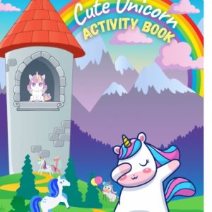 Cute Unicorn Activity Book